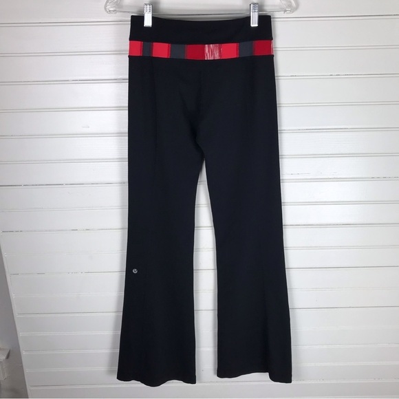 Lululemon Groove Black Pants Size 4 - Picture 2 of 6